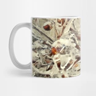 Ice glazed branches Mug